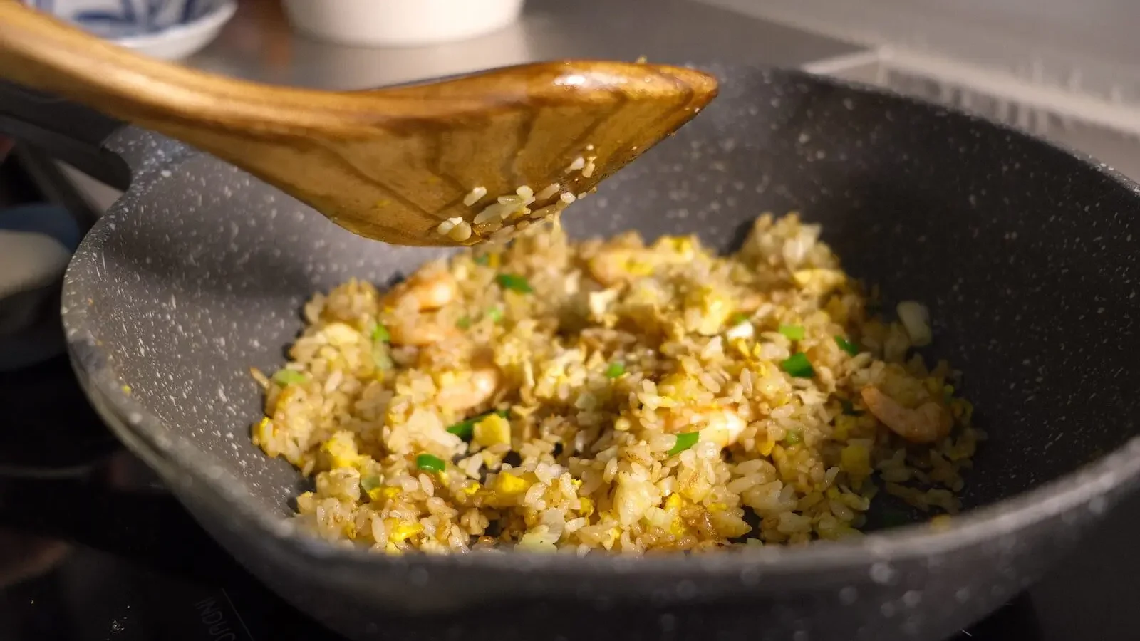 金桃醬香蝦仁炒飯食譜 蝦仁炒飯食譜 食譜